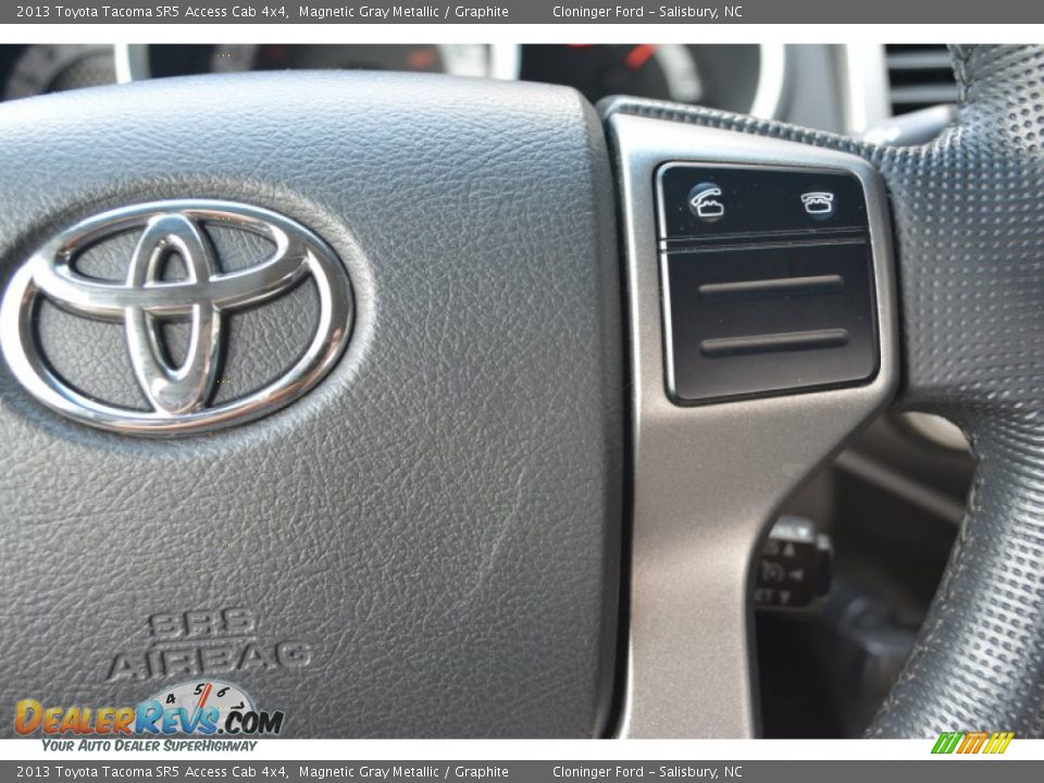 2013 Toyota Tacoma SR5 Access Cab 4x4 Magnetic Gray Metallic / Graphite Photo #22