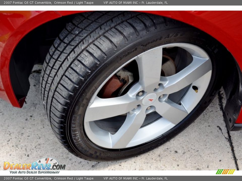 2007 Pontiac G6 GT Convertible Wheel Photo #25