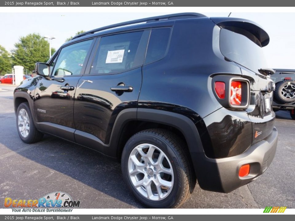 2015 Jeep Renegade Sport Black / Black Photo #2