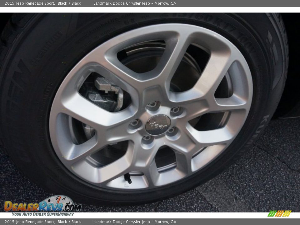 2015 Jeep Renegade Sport Black / Black Photo #5
