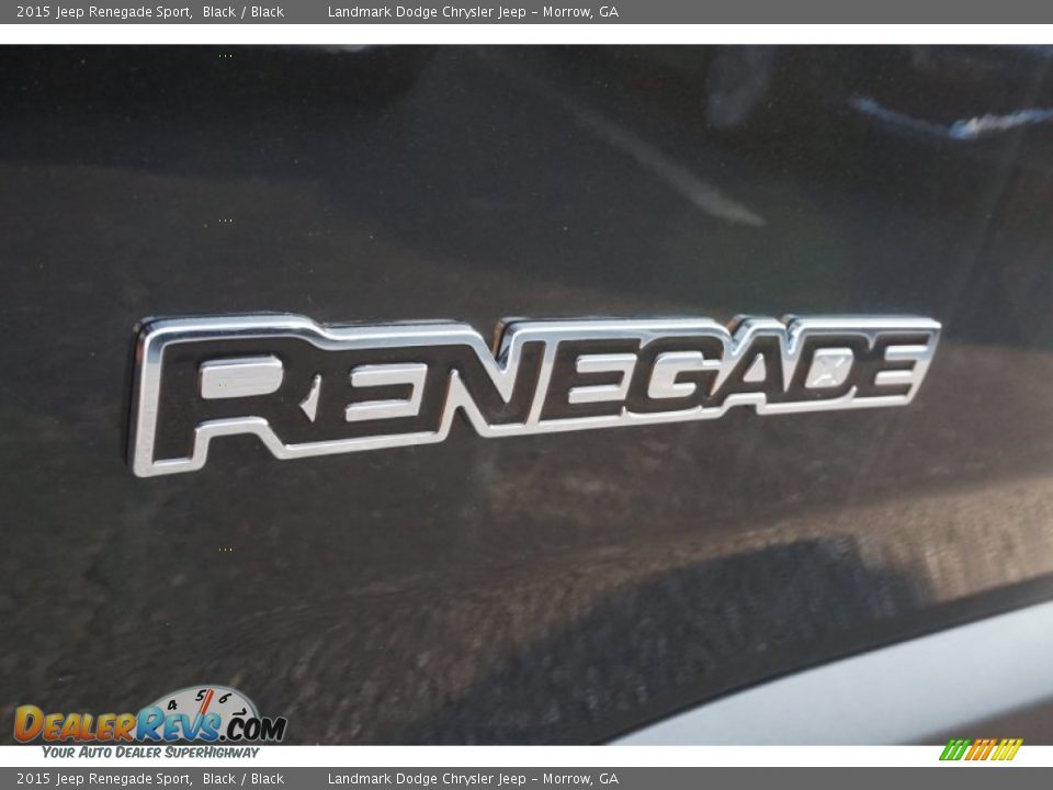 2015 Jeep Renegade Sport Black / Black Photo #6