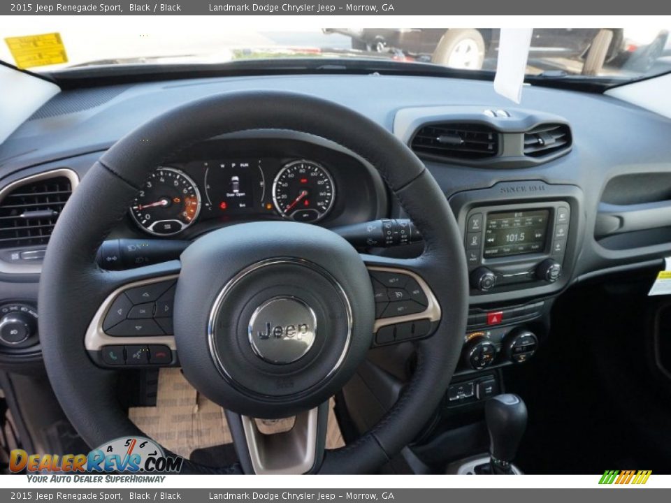 2015 Jeep Renegade Sport Black / Black Photo #8
