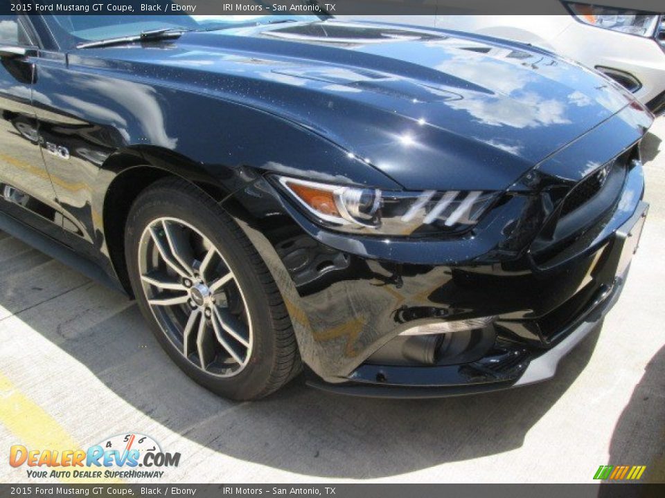 2015 Ford Mustang GT Coupe Black / Ebony Photo #2