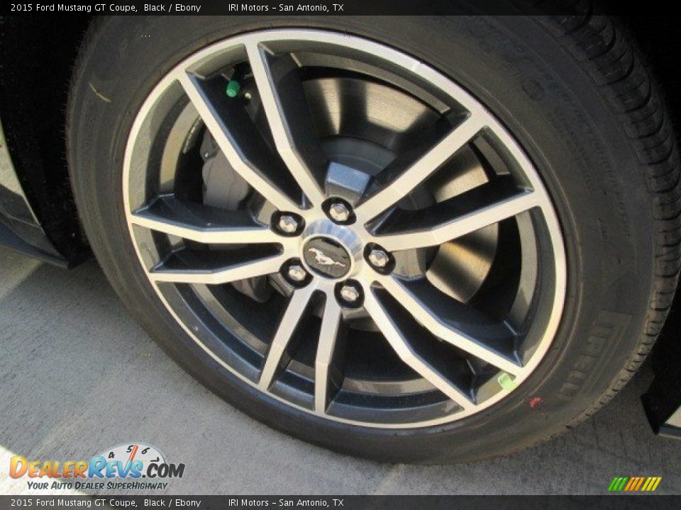 2015 Ford Mustang GT Coupe Black / Ebony Photo #3