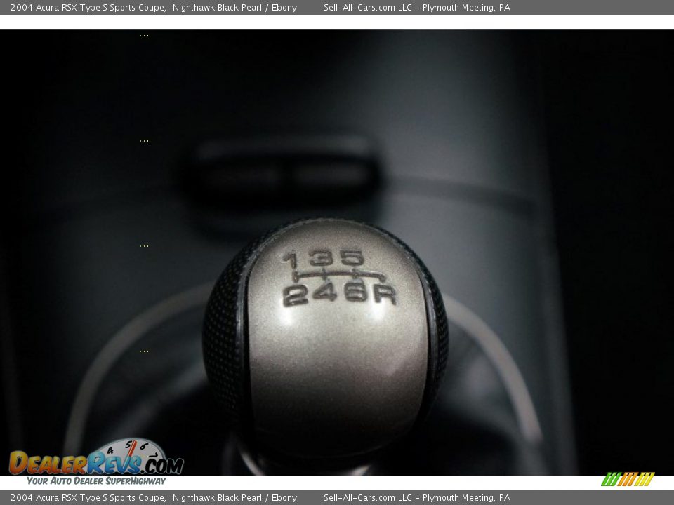 2004 Acura RSX Type S Sports Coupe Nighthawk Black Pearl / Ebony Photo #27