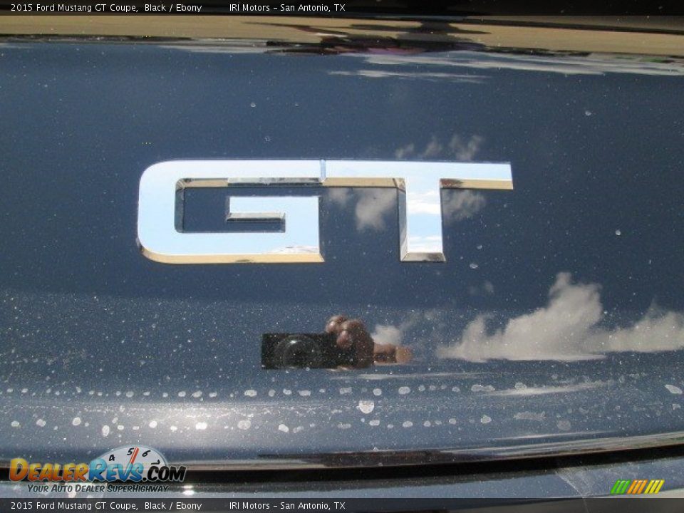 2015 Ford Mustang GT Coupe Black / Ebony Photo #8