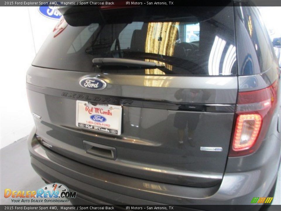 2015 Ford Explorer Sport 4WD Magnetic / Sport Charcoal Black Photo #5