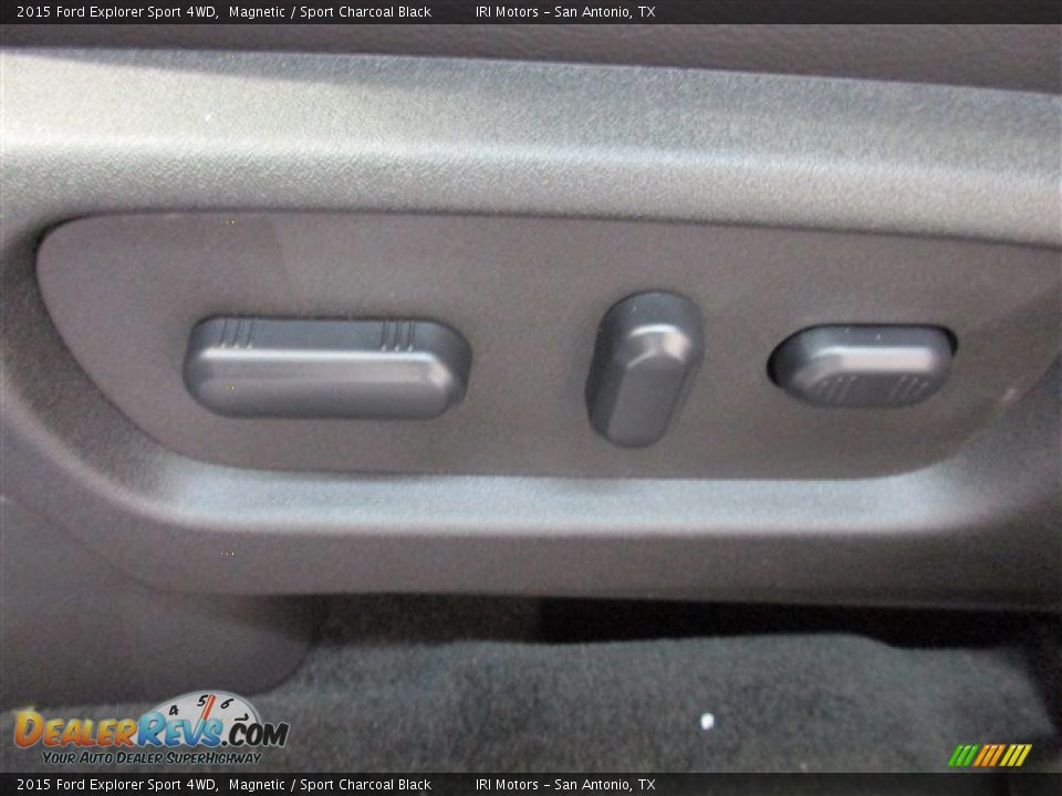 2015 Ford Explorer Sport 4WD Magnetic / Sport Charcoal Black Photo #17