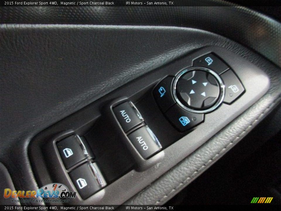 2015 Ford Explorer Sport 4WD Magnetic / Sport Charcoal Black Photo #25