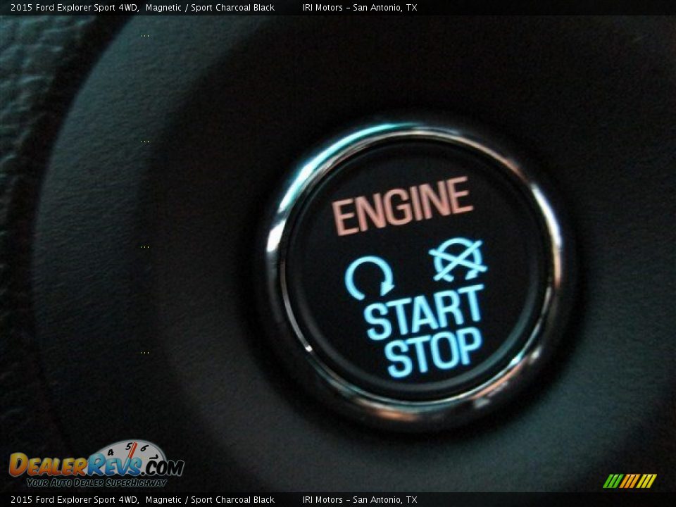 2015 Ford Explorer Sport 4WD Magnetic / Sport Charcoal Black Photo #29