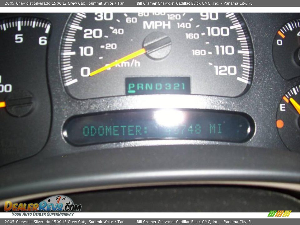 2005 Chevrolet Silverado 1500 LS Crew Cab Summit White / Tan Photo #2
