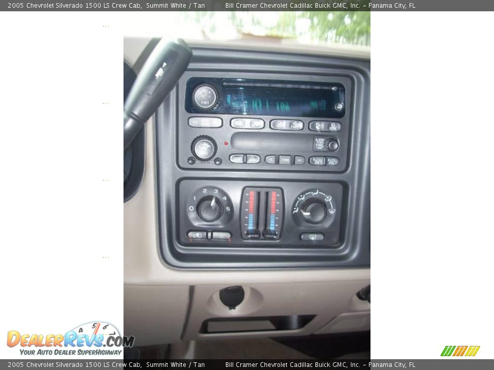 2005 Chevrolet Silverado 1500 LS Crew Cab Summit White / Tan Photo #8