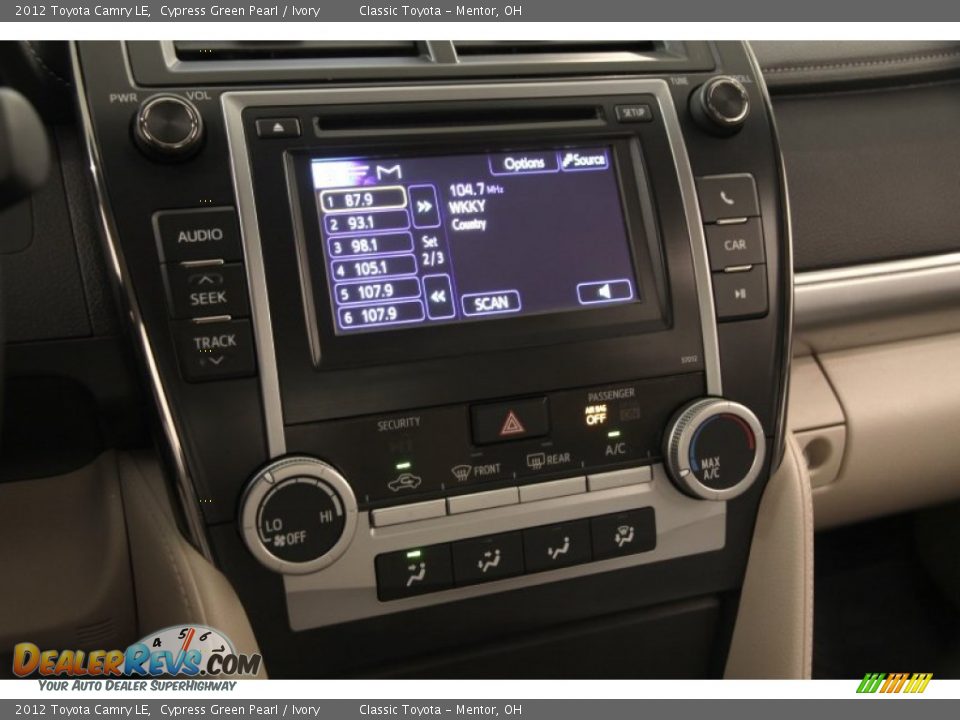 2012 Toyota Camry LE Cypress Green Pearl / Ivory Photo #8