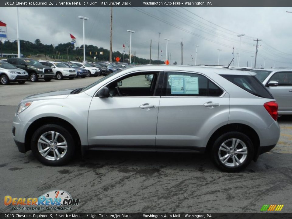 2013 Chevrolet Equinox LS Silver Ice Metallic / Light Titanium/Jet Black Photo #5