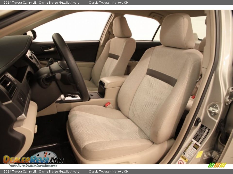 Front Seat of 2014 Toyota Camry LE Photo #5