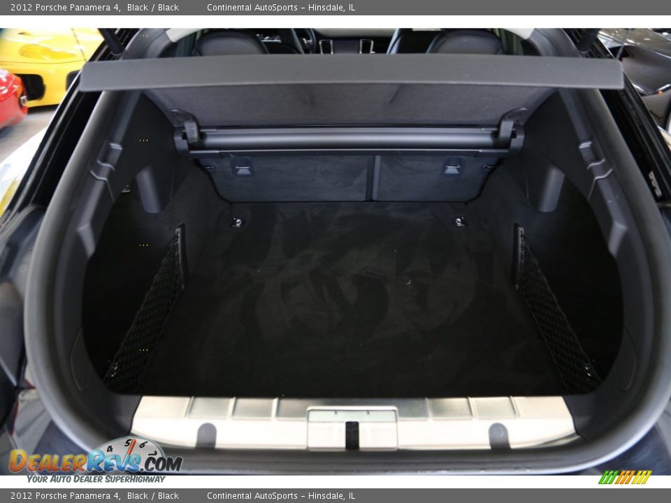 2012 Porsche Panamera 4 Black / Black Photo #10