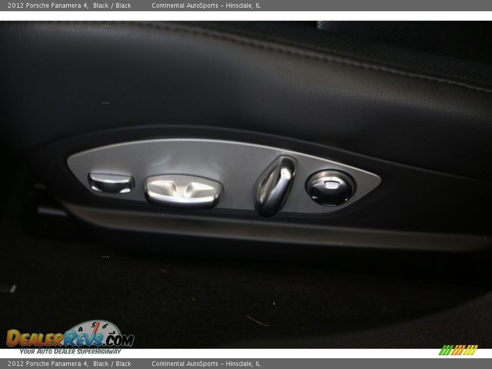 2012 Porsche Panamera 4 Black / Black Photo #14