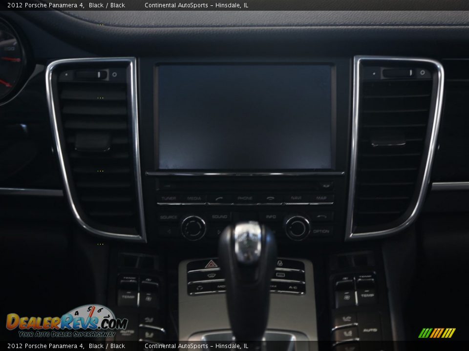 2012 Porsche Panamera 4 Black / Black Photo #23