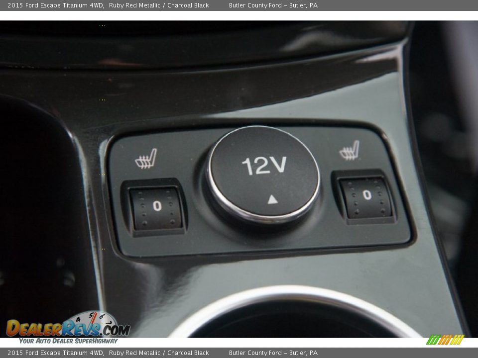 Controls of 2015 Ford Escape Titanium 4WD Photo #13