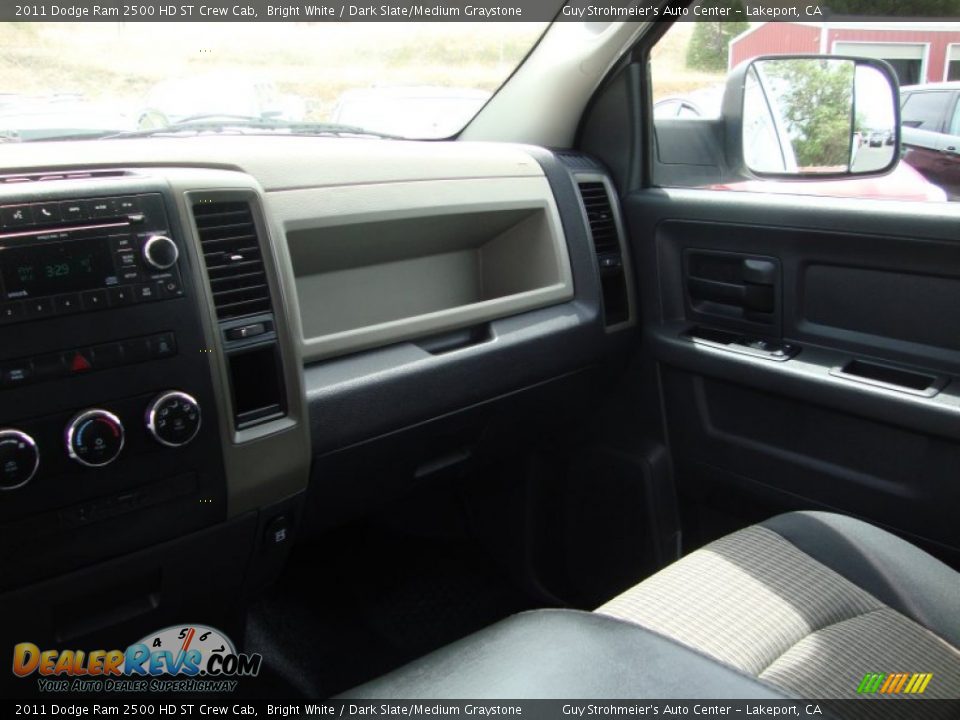 2011 Dodge Ram 2500 HD ST Crew Cab Bright White / Dark Slate/Medium Graystone Photo #15