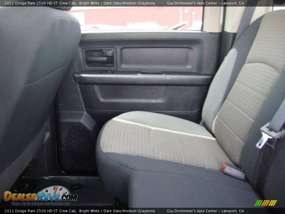 2011 Dodge Ram 2500 HD ST Crew Cab Bright White / Dark Slate/Medium Graystone Photo #21