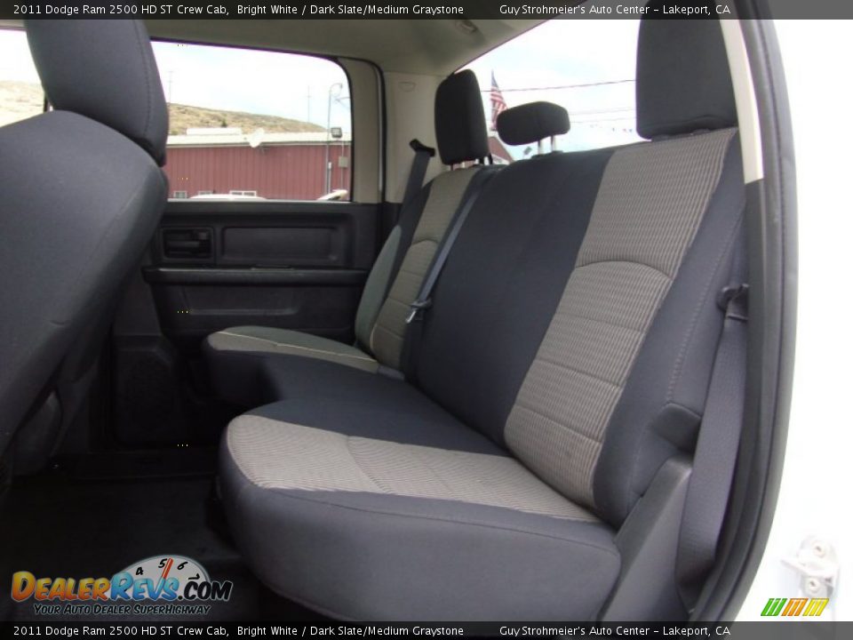2011 Dodge Ram 2500 HD ST Crew Cab Bright White / Dark Slate/Medium Graystone Photo #22