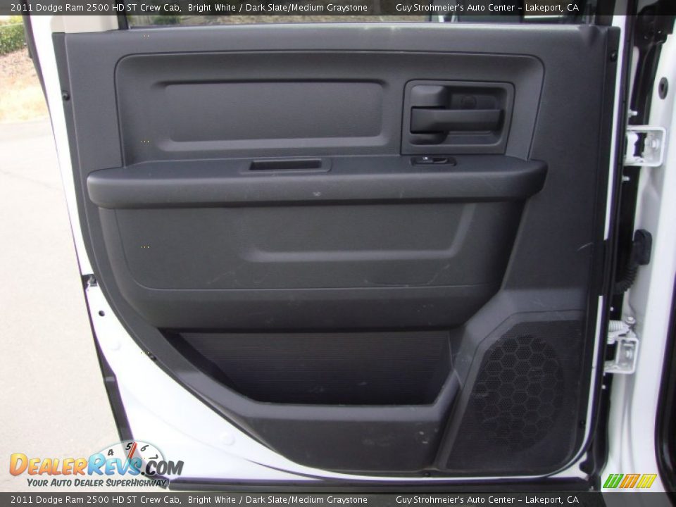 2011 Dodge Ram 2500 HD ST Crew Cab Bright White / Dark Slate/Medium Graystone Photo #23