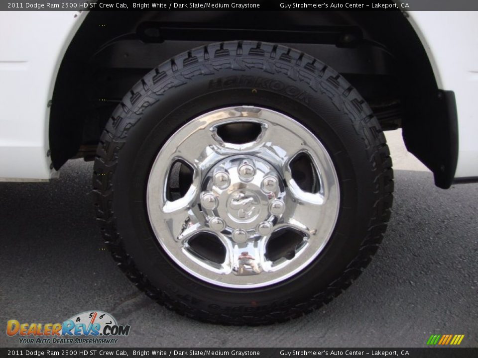 2011 Dodge Ram 2500 HD ST Crew Cab Bright White / Dark Slate/Medium Graystone Photo #24