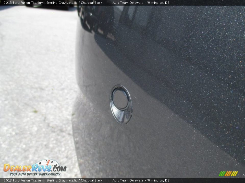 2013 Ford Fusion Titanium Sterling Gray Metallic / Charcoal Black Photo #12
