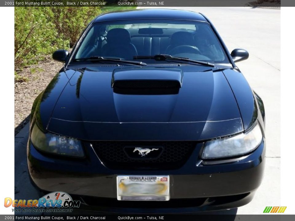 2001 Ford Mustang Bullitt Coupe Black / Dark Charcoal Photo #4