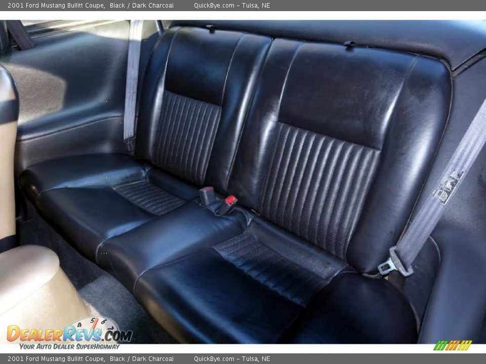 Rear Seat of 2001 Ford Mustang Bullitt Coupe Photo #9