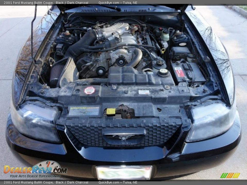 2001 Ford Mustang Bullitt Coupe 4.6 Liter SOHC 16-Valve V8 Engine Photo #12
