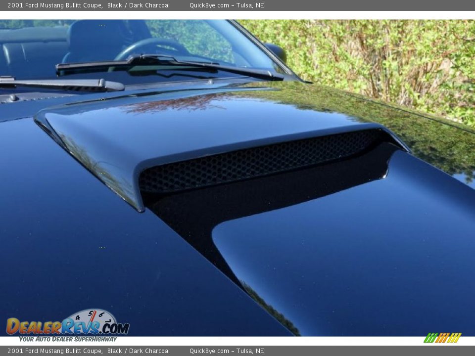 2001 Ford Mustang Bullitt Coupe Black / Dark Charcoal Photo #19