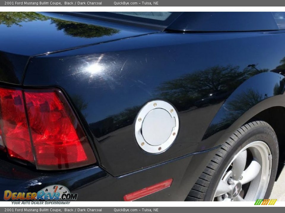2001 Ford Mustang Bullitt Coupe Black / Dark Charcoal Photo #23