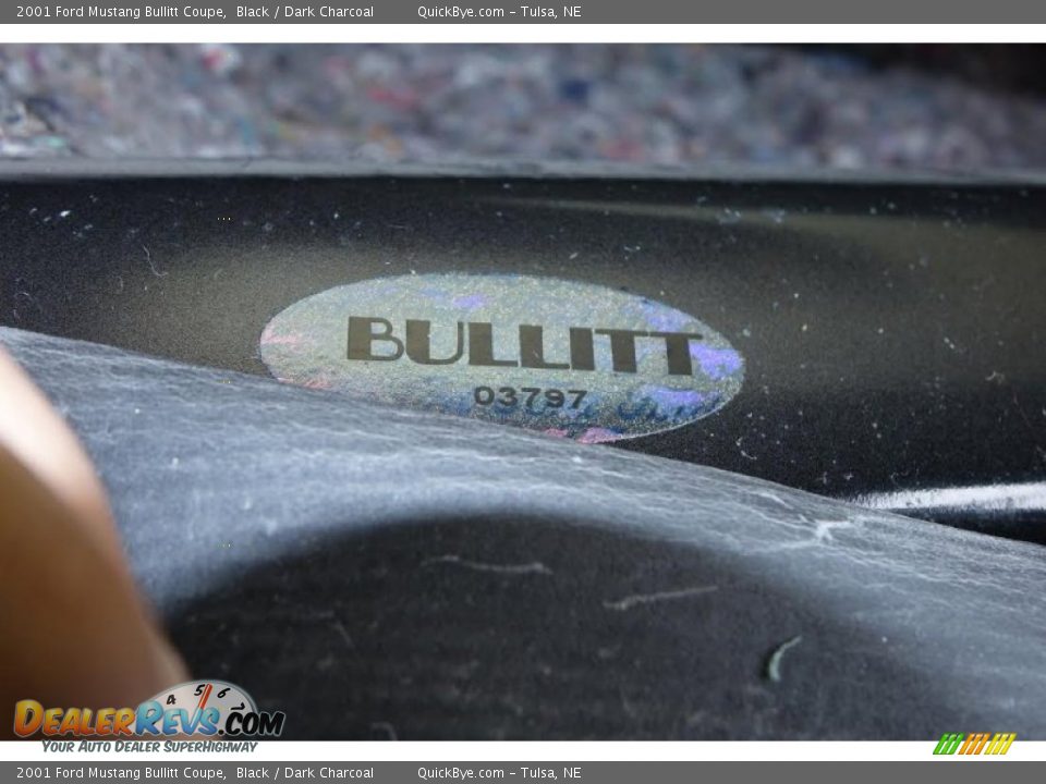 2001 Ford Mustang Bullitt Coupe Logo Photo #26