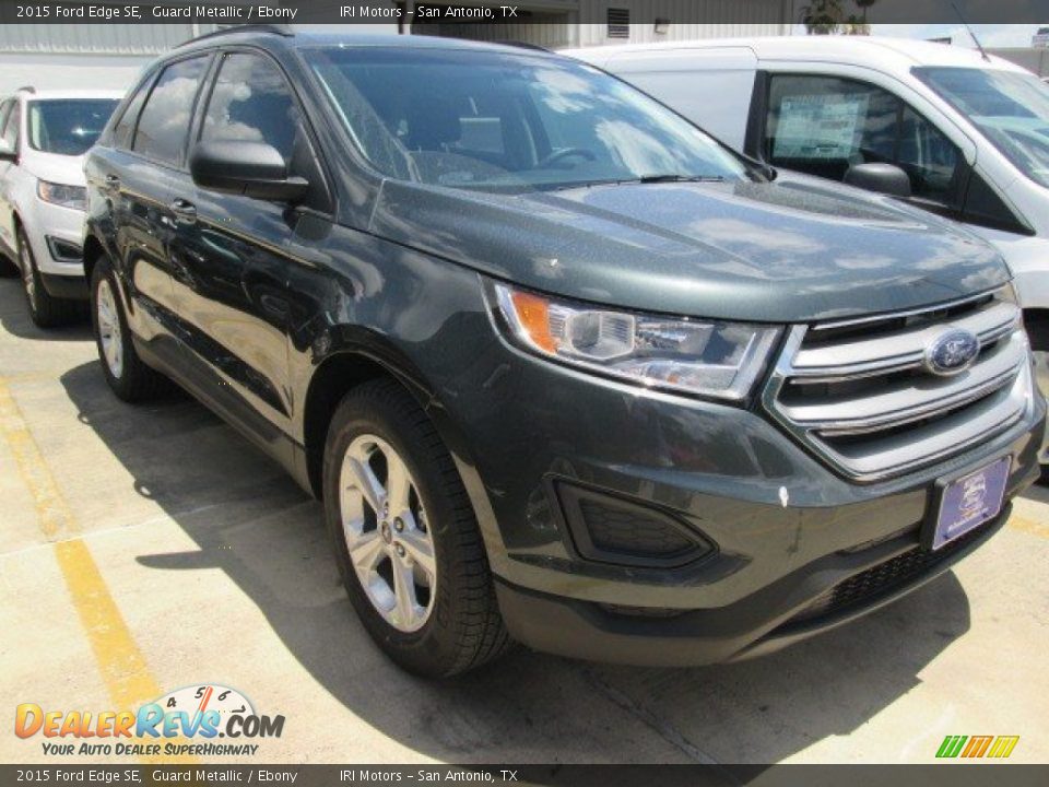 2015 Ford Edge SE Guard Metallic / Ebony Photo #1