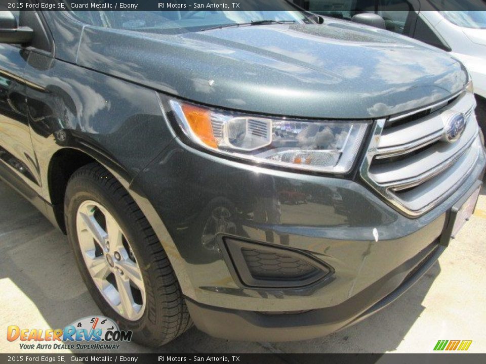 2015 Ford Edge SE Guard Metallic / Ebony Photo #2