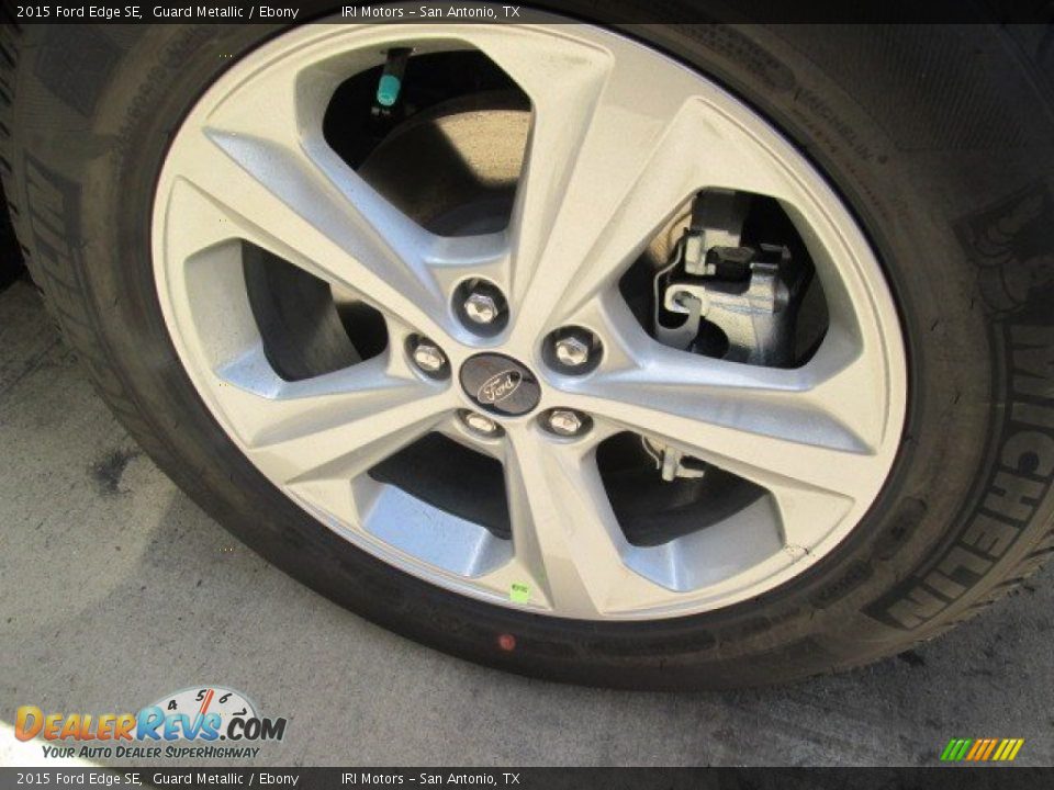 2015 Ford Edge SE Guard Metallic / Ebony Photo #3