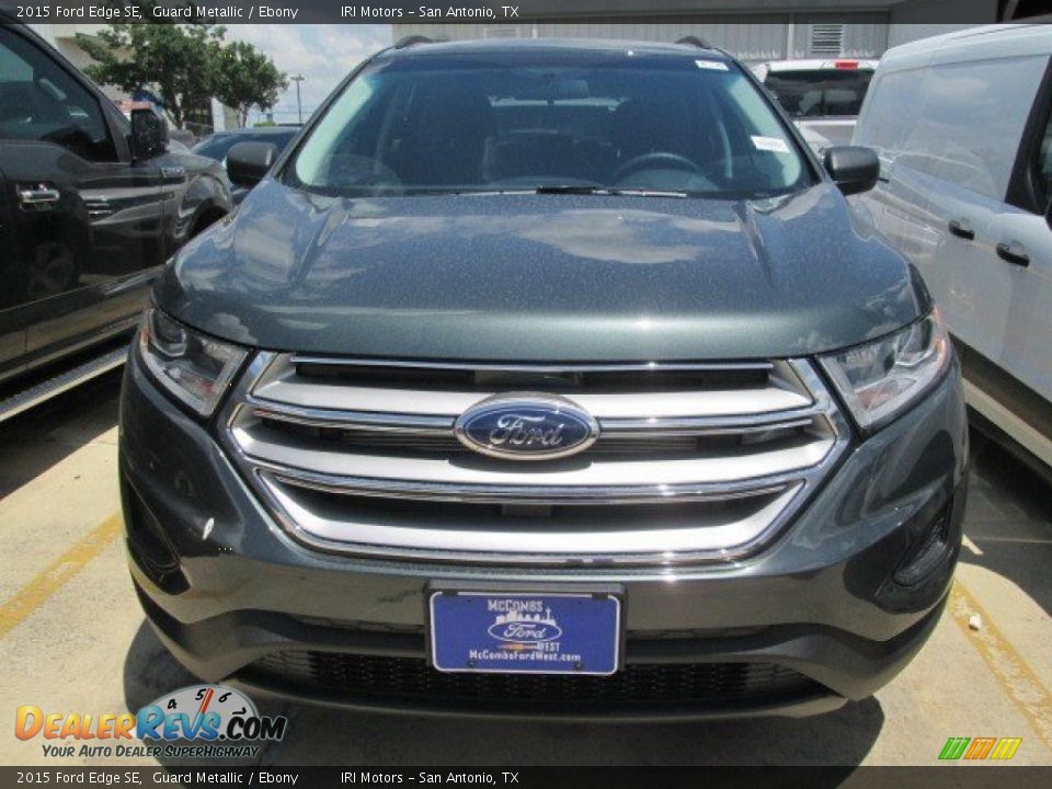 2015 Ford Edge SE Guard Metallic / Ebony Photo #5