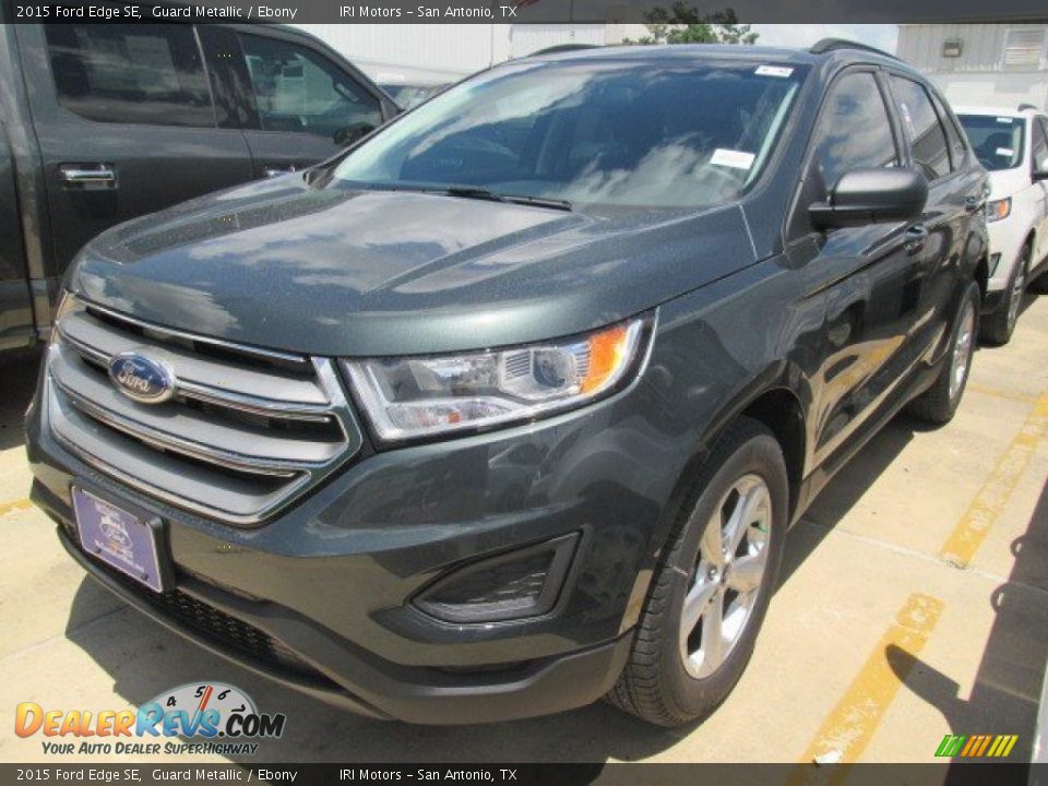 2015 Ford Edge SE Guard Metallic / Ebony Photo #6