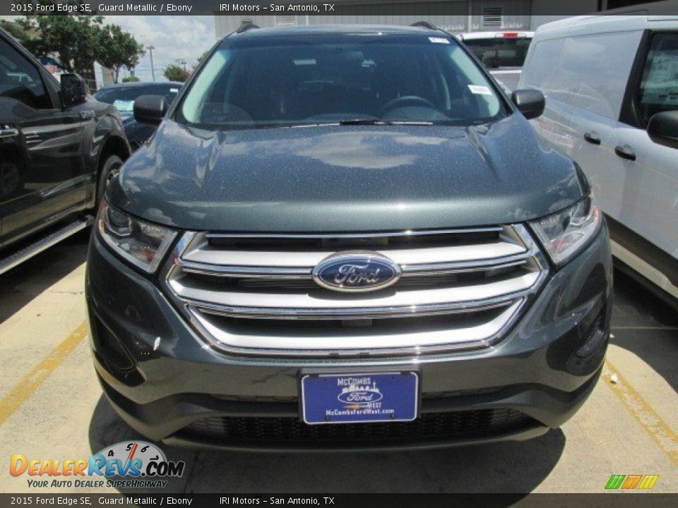 2015 Ford Edge SE Guard Metallic / Ebony Photo #7