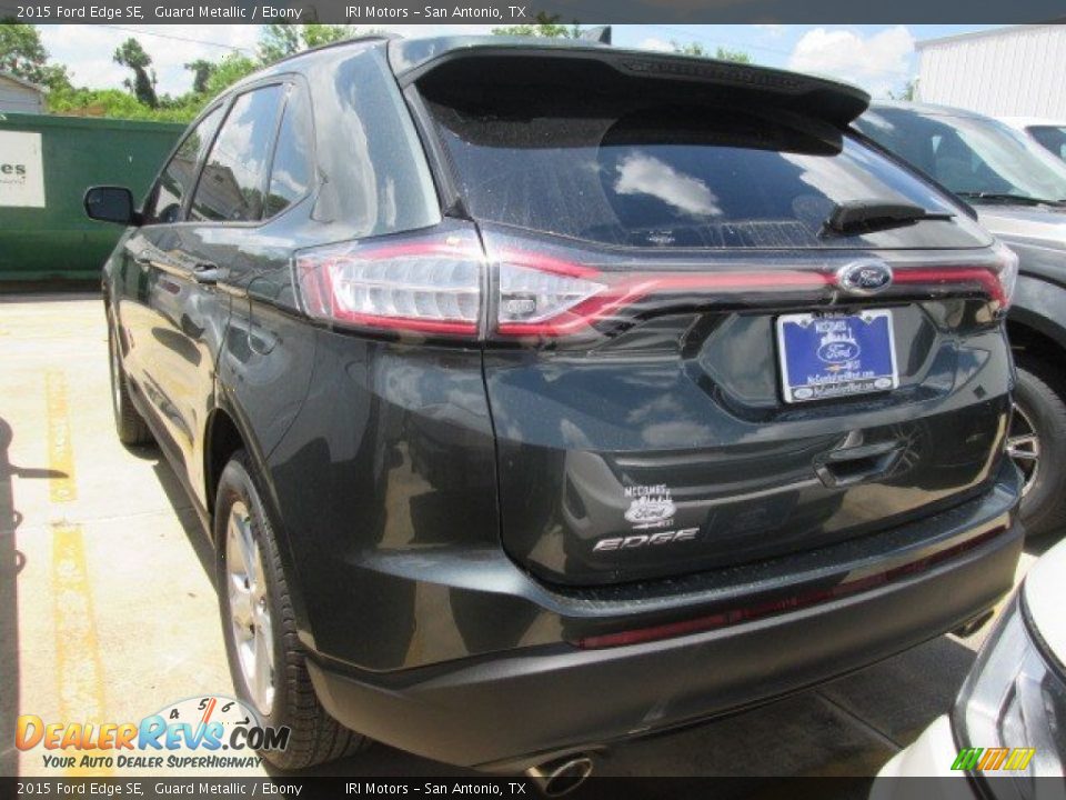 2015 Ford Edge SE Guard Metallic / Ebony Photo #8