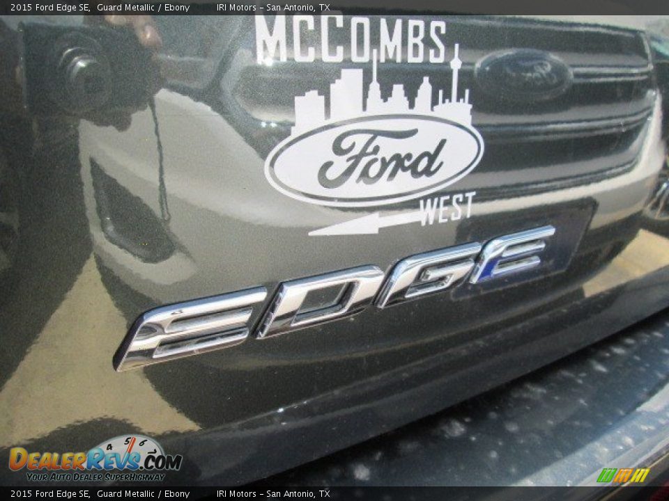2015 Ford Edge SE Guard Metallic / Ebony Photo #10