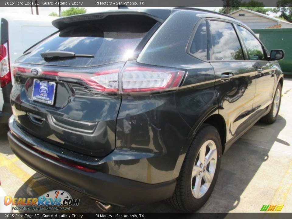 2015 Ford Edge SE Guard Metallic / Ebony Photo #11