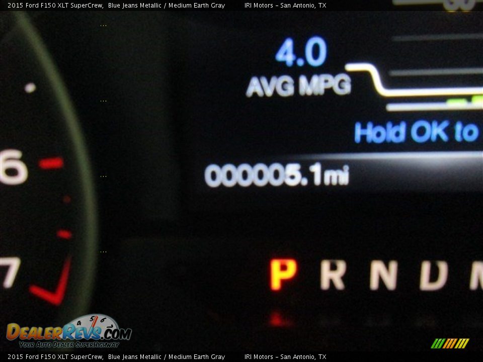 2015 Ford F150 XLT SuperCrew Blue Jeans Metallic / Medium Earth Gray Photo #17
