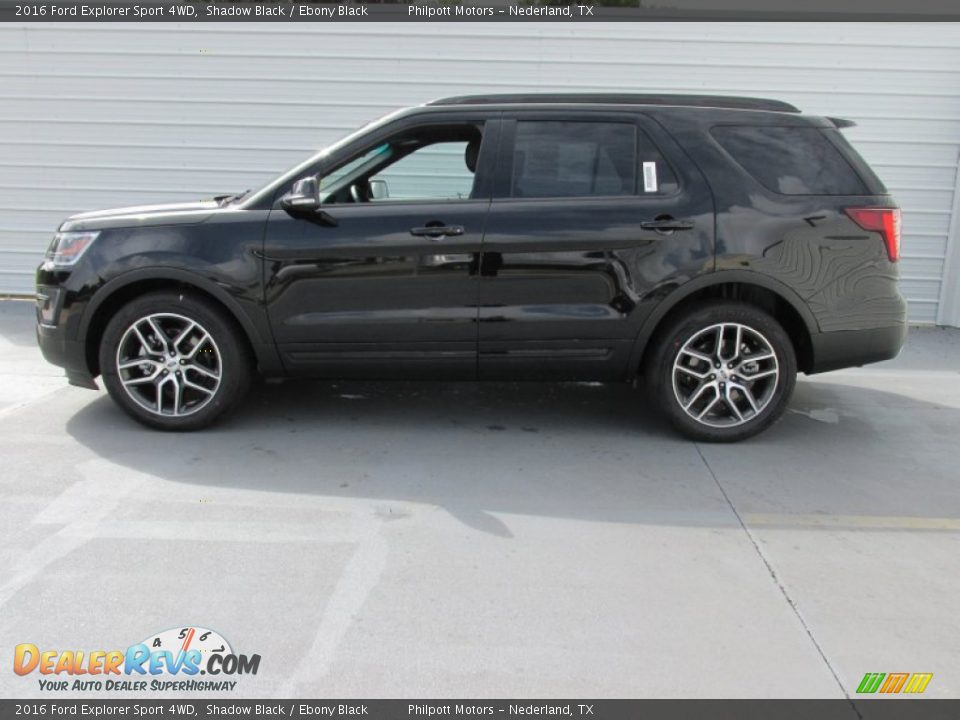 Shadow Black 2016 Ford Explorer Sport 4WD Photo #6