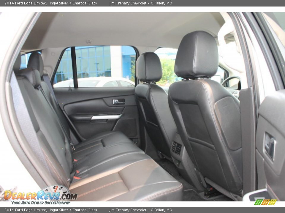 2014 Ford Edge Limited Ingot Silver / Charcoal Black Photo #9