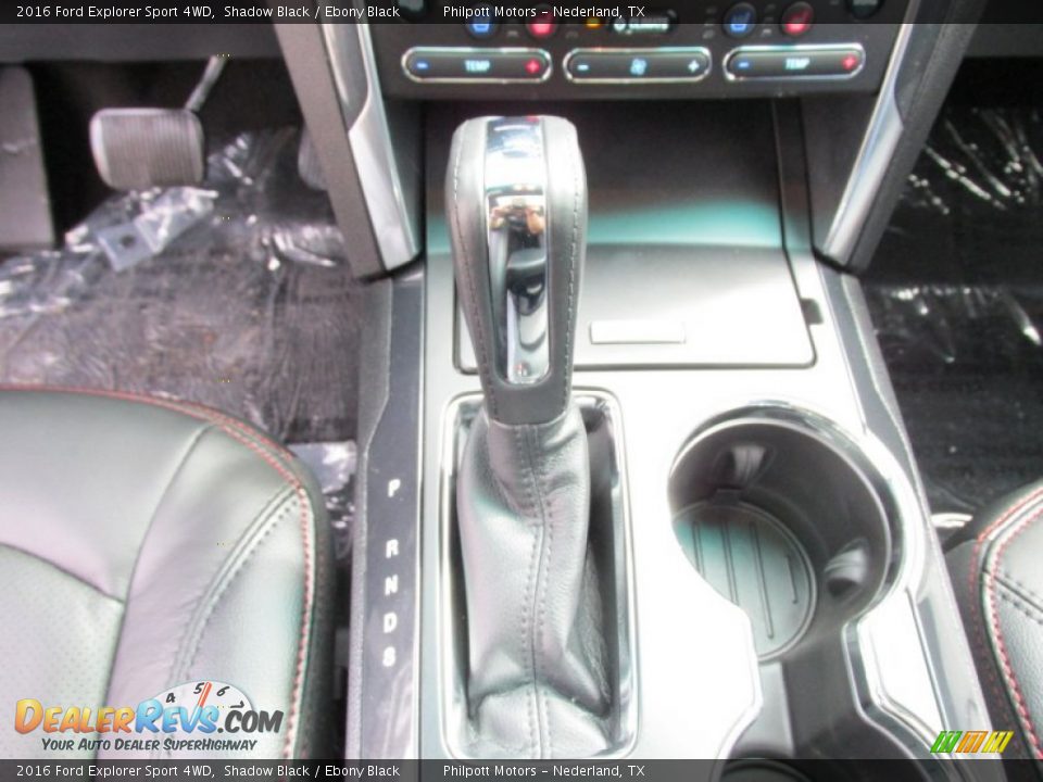 2016 Ford Explorer Sport 4WD Shadow Black / Ebony Black Photo #32