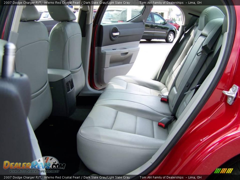 2007 Dodge Charger R/T Inferno Red Crystal Pearl / Dark Slate Gray/Light Slate Gray Photo #11