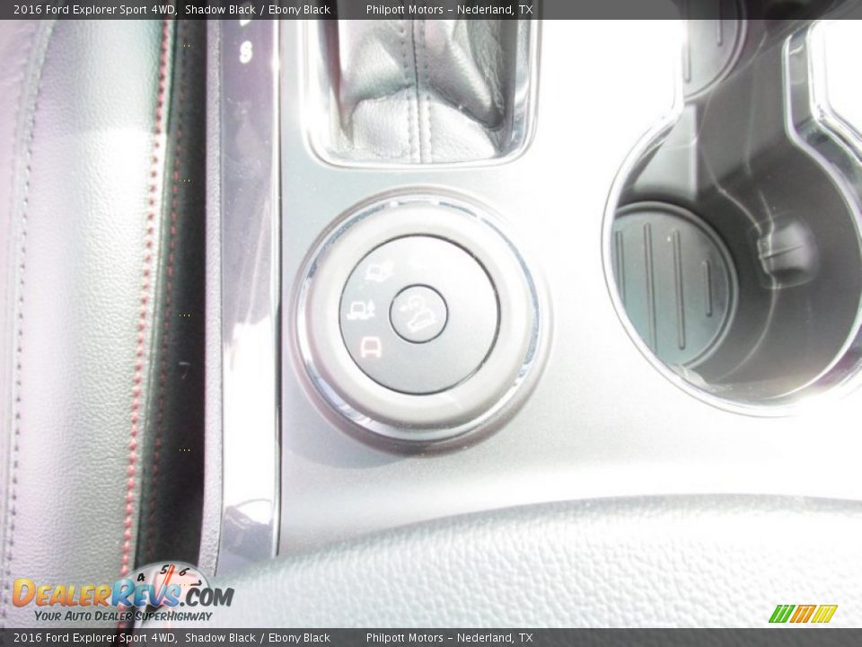 2016 Ford Explorer Sport 4WD Shadow Black / Ebony Black Photo #33